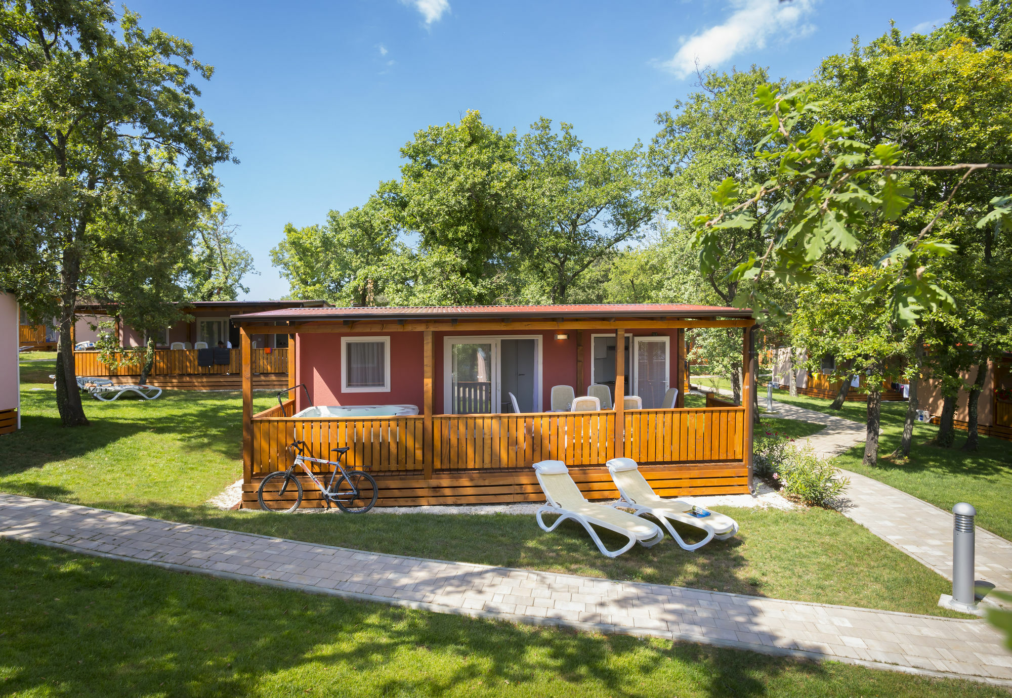 Maistra Camping Valkanela Mobile Homes 冯塔纳 外观 照片