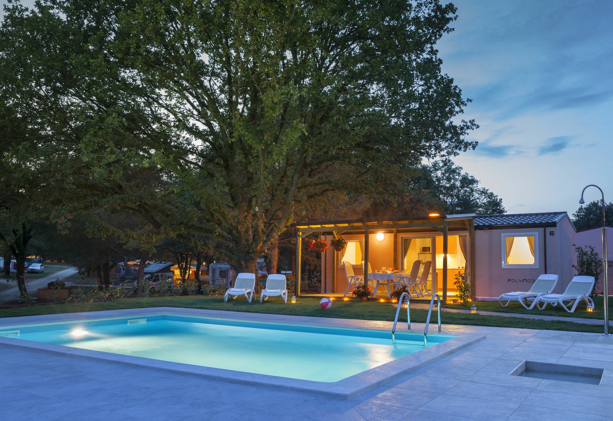 Maistra Camping Valkanela Mobile Homes 冯塔纳 外观 照片